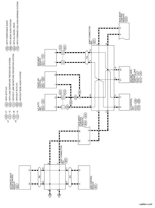 Nissan Rogue Service Manual: Wiring diagram - CAN - LAN System